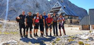 Triglav_Na koncu prve etape - na Kredarici